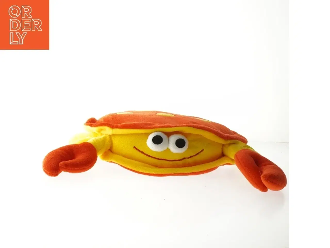 Billede 3 - Orange krabbe tøjdyr fra Mads & Mette (str. 32 cm)