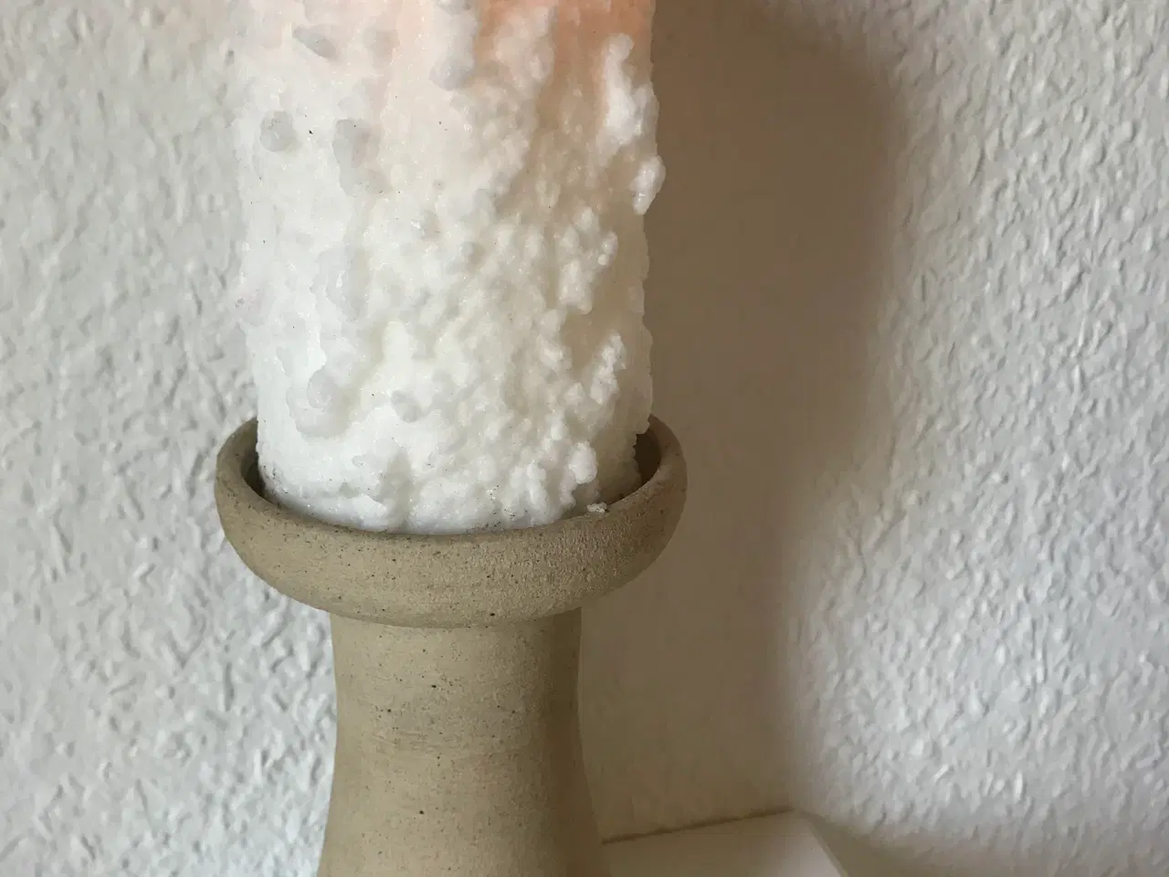 Billede 3 - Keramik lysestage 