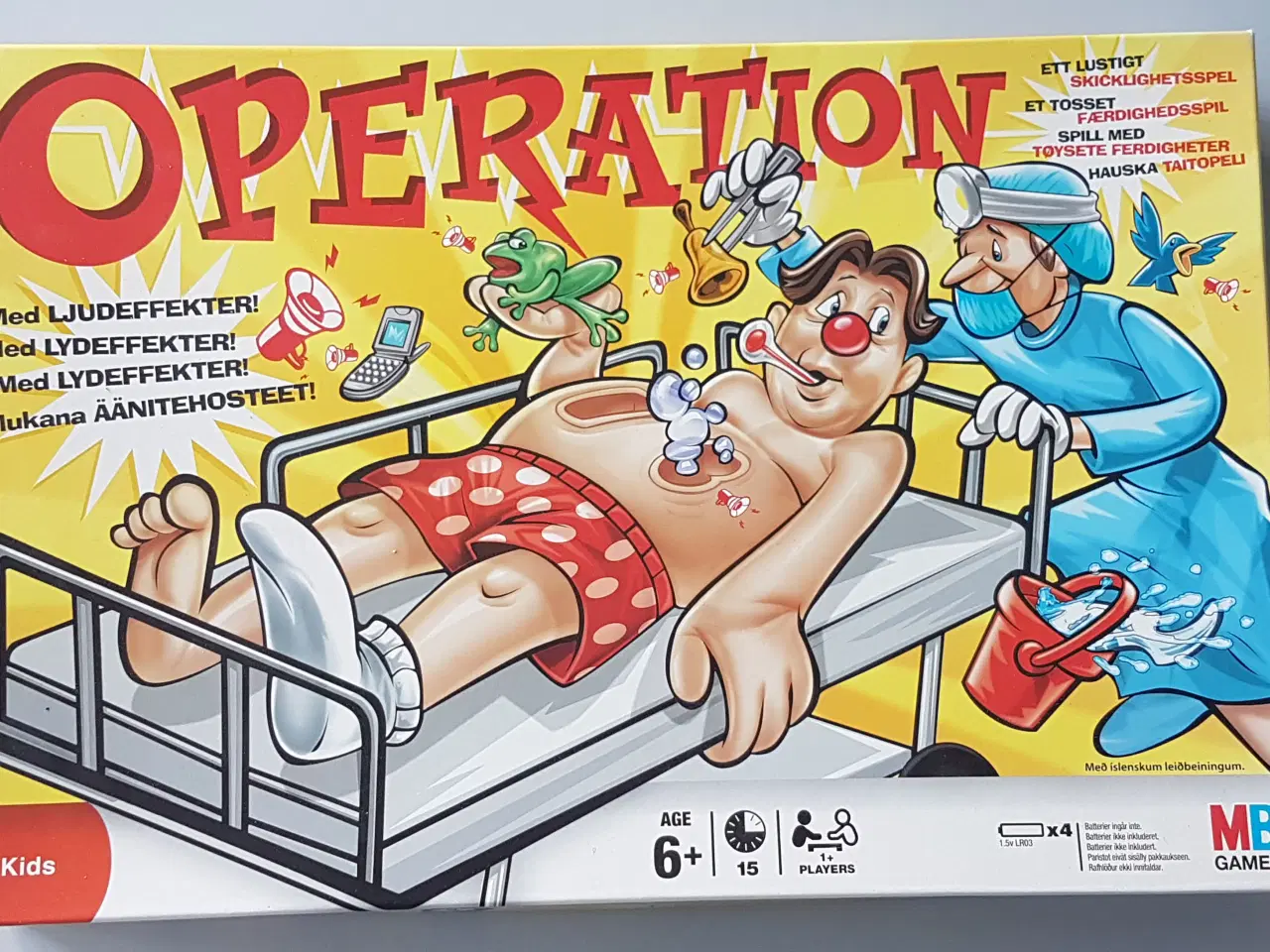 Billede 1 - Operation - spil til børn