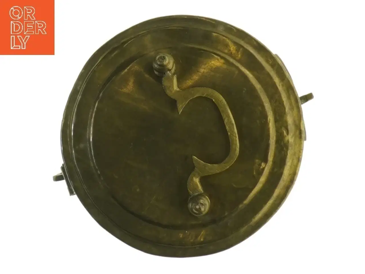 Billede 2 - Messing æske med låg (str. 11 x 7 cm)