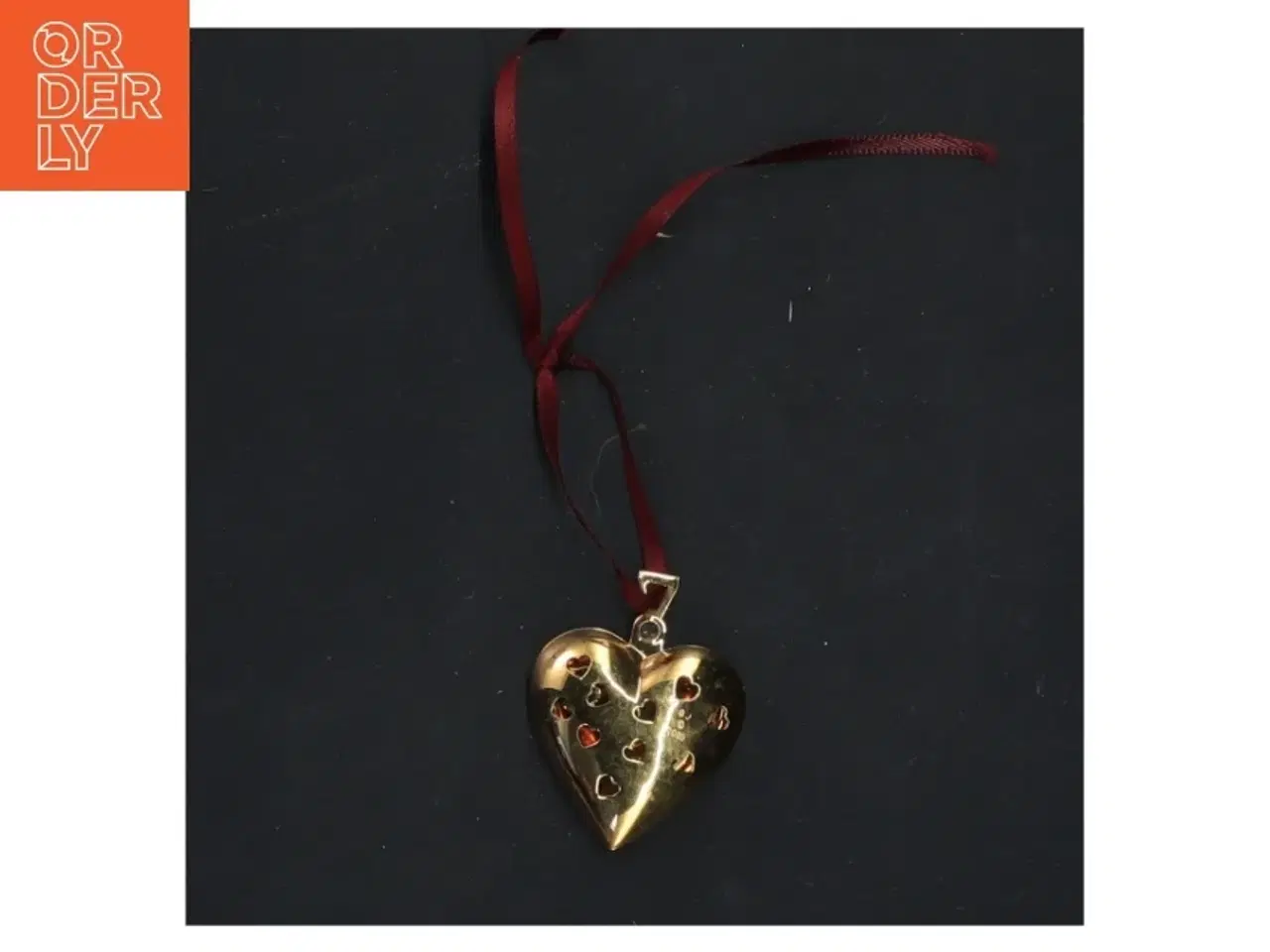 Billede 1 - Georg Jensen juleuro hjerte år 2003 ornament fra Georg Jensen