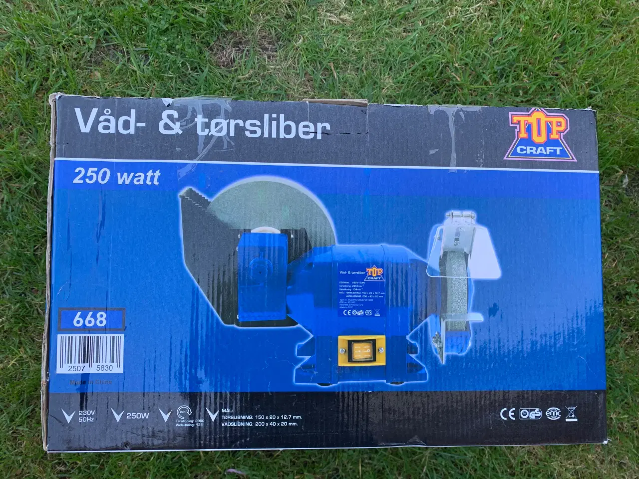 Billede 1 - Top Craft våd og tørsliber 250 W