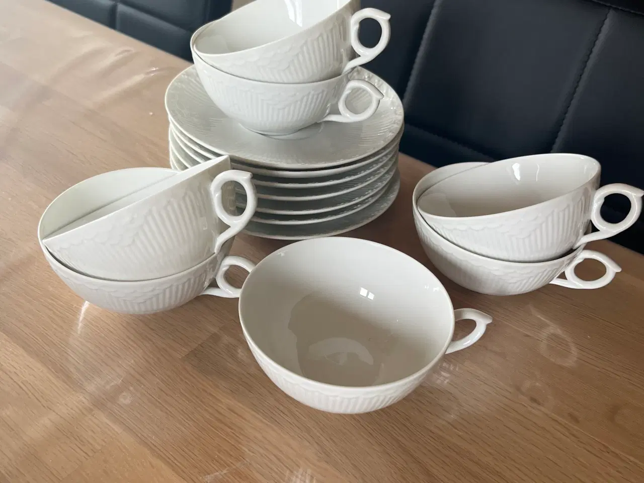Billede 3 - Royal Copenhagen Hvid halvblonde 
