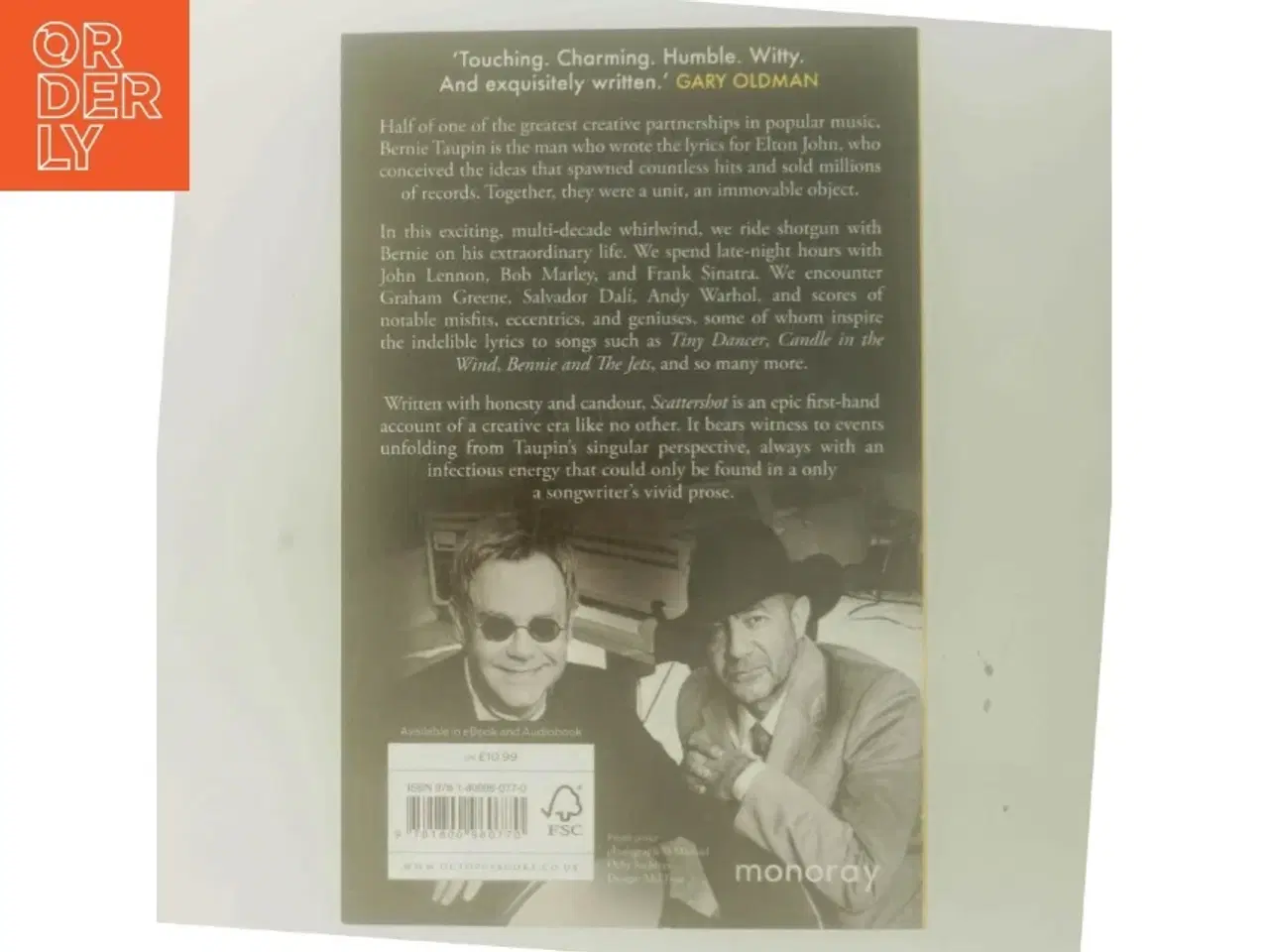 Billede 3 - Scattershot af Bernie Taupin (Bog)