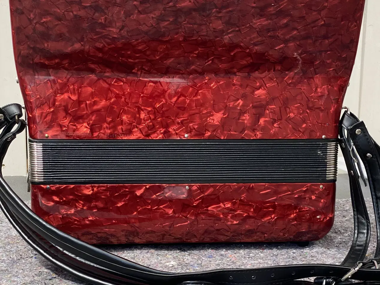 Billede 8 - ANEZETTI harmonika – 37 tangenter – flot blodrød