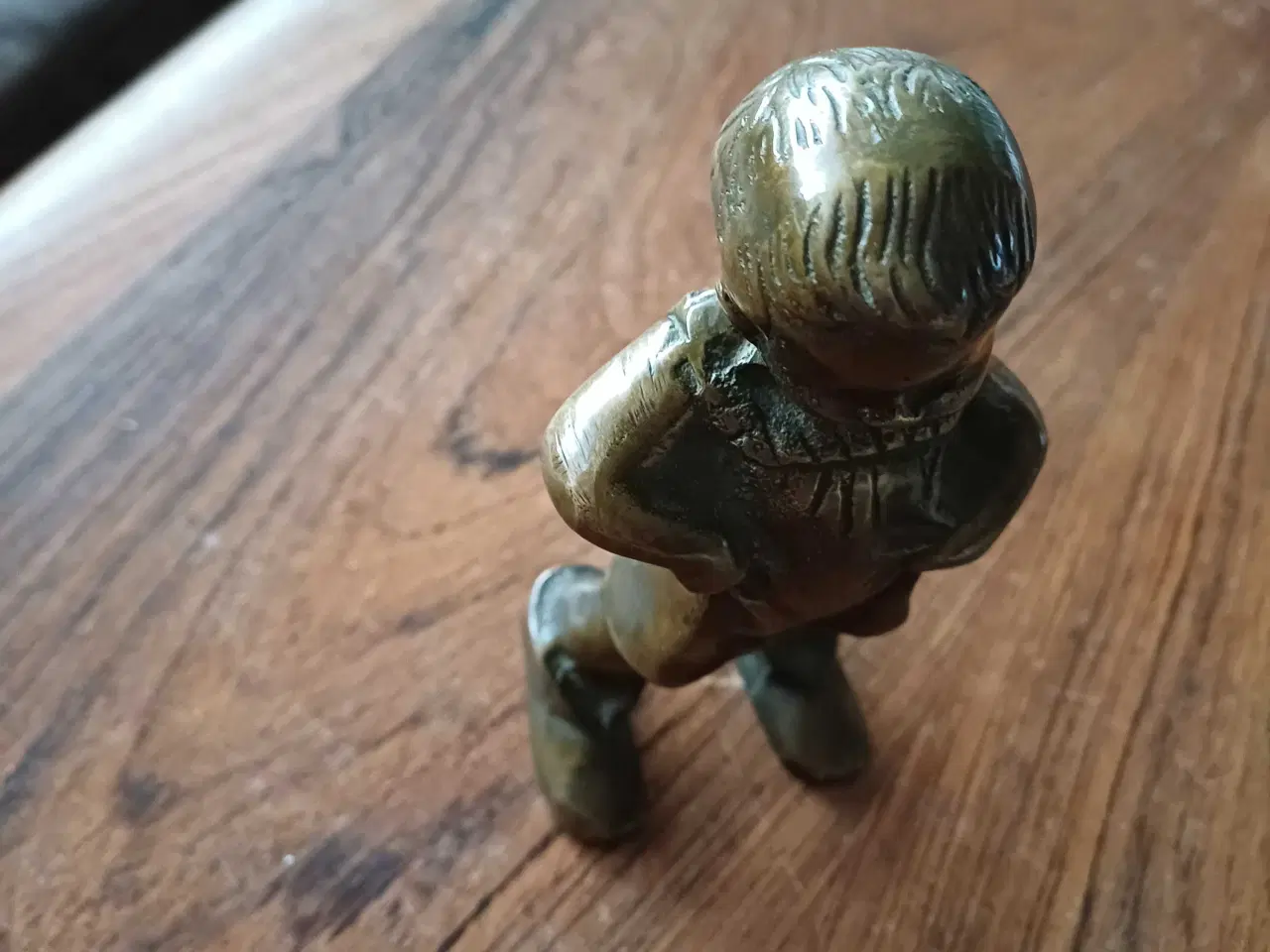 Billede 2 - Bronze figur støvle lise