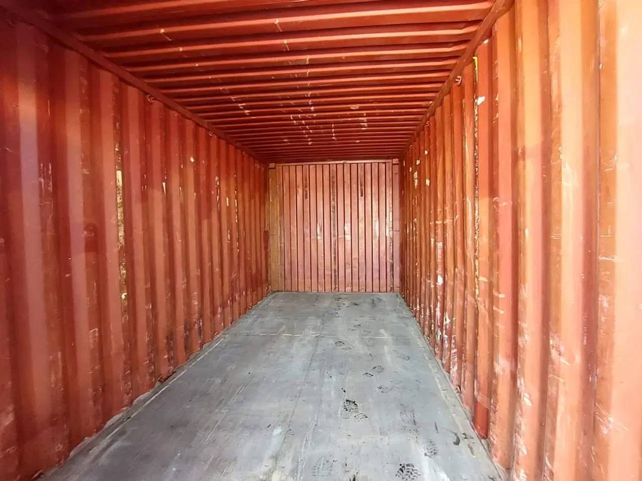 Billede 2 - Brugt 20 fods container 