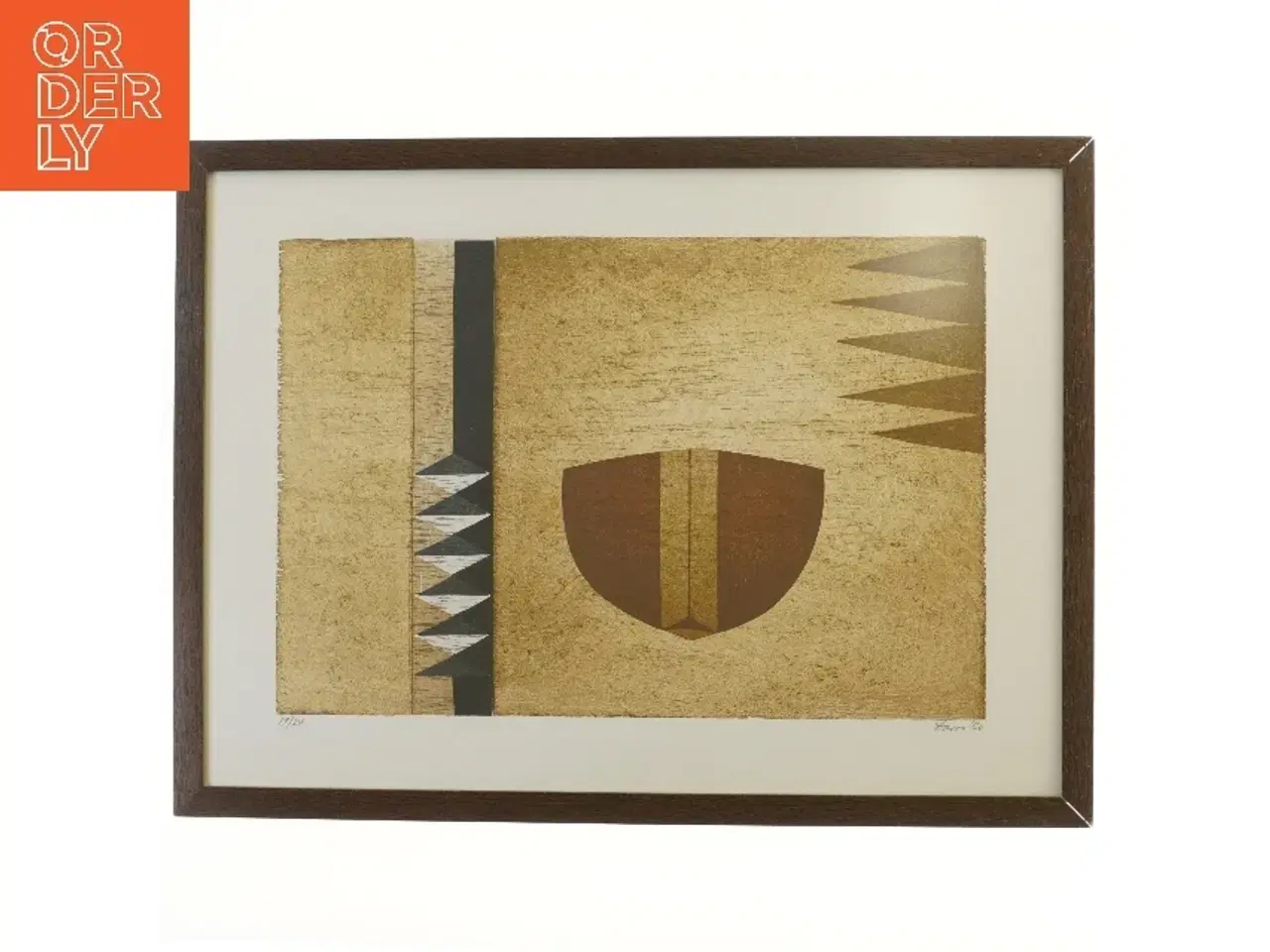 Billede 1 - Hannes Harrs kunsttryk i ramme (str. 58x43 cm)