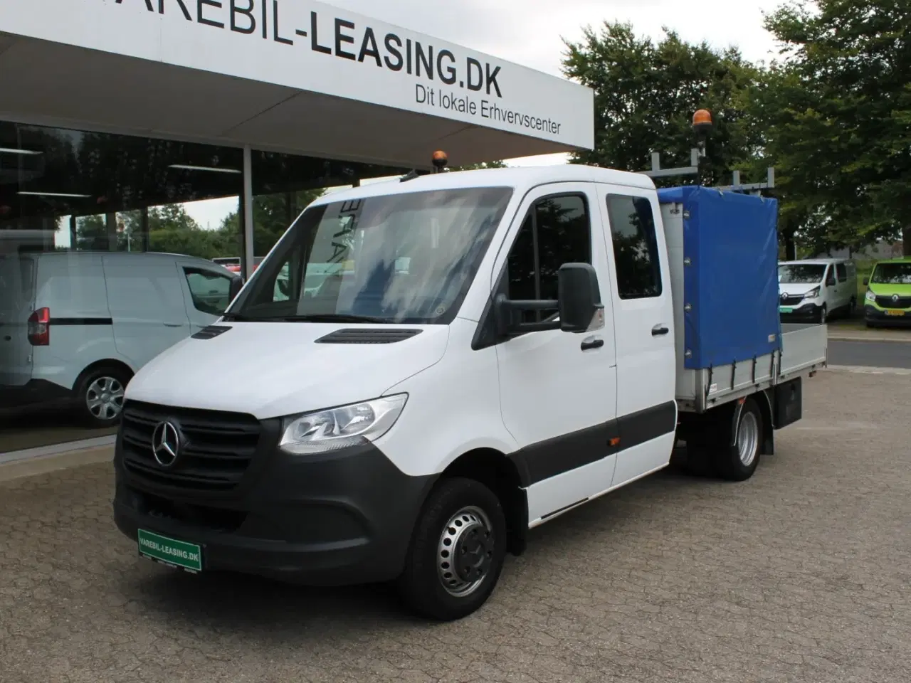 Billede 4 - Mercedes Sprinter 516 2,2 CDi A2 Mandskabsvogn m/lad RWD