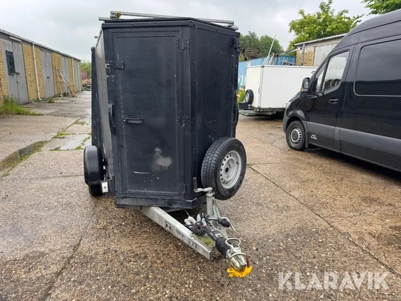 Billede 2 - Lukket trailer Ifor Williams BV