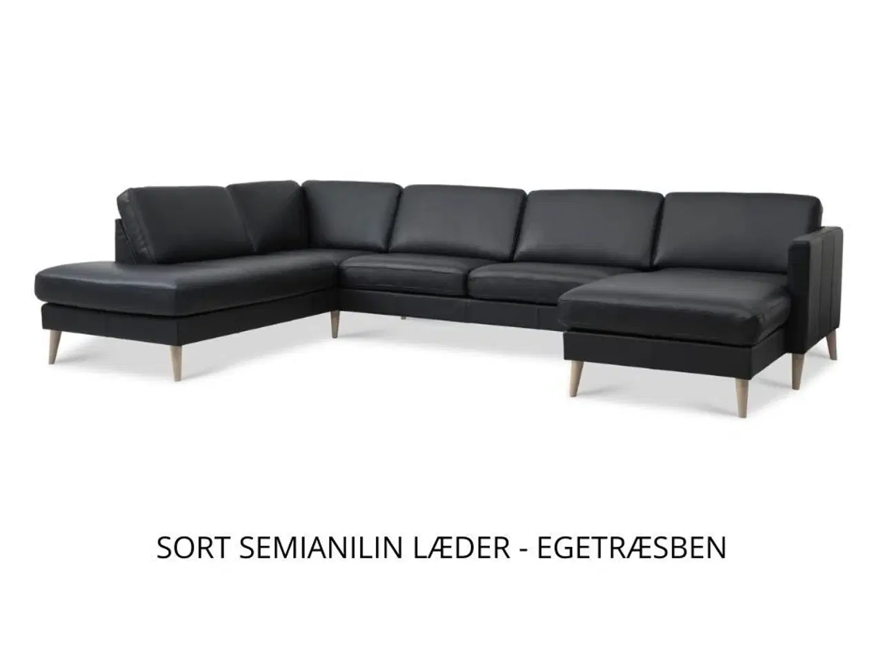 Billede 6 - Ny u-sofa stof eller læder. 