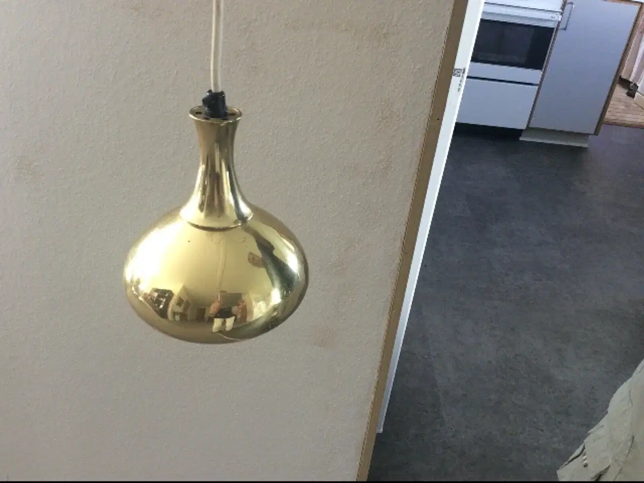 Billede 1 - Scan-lamp, messing pendel