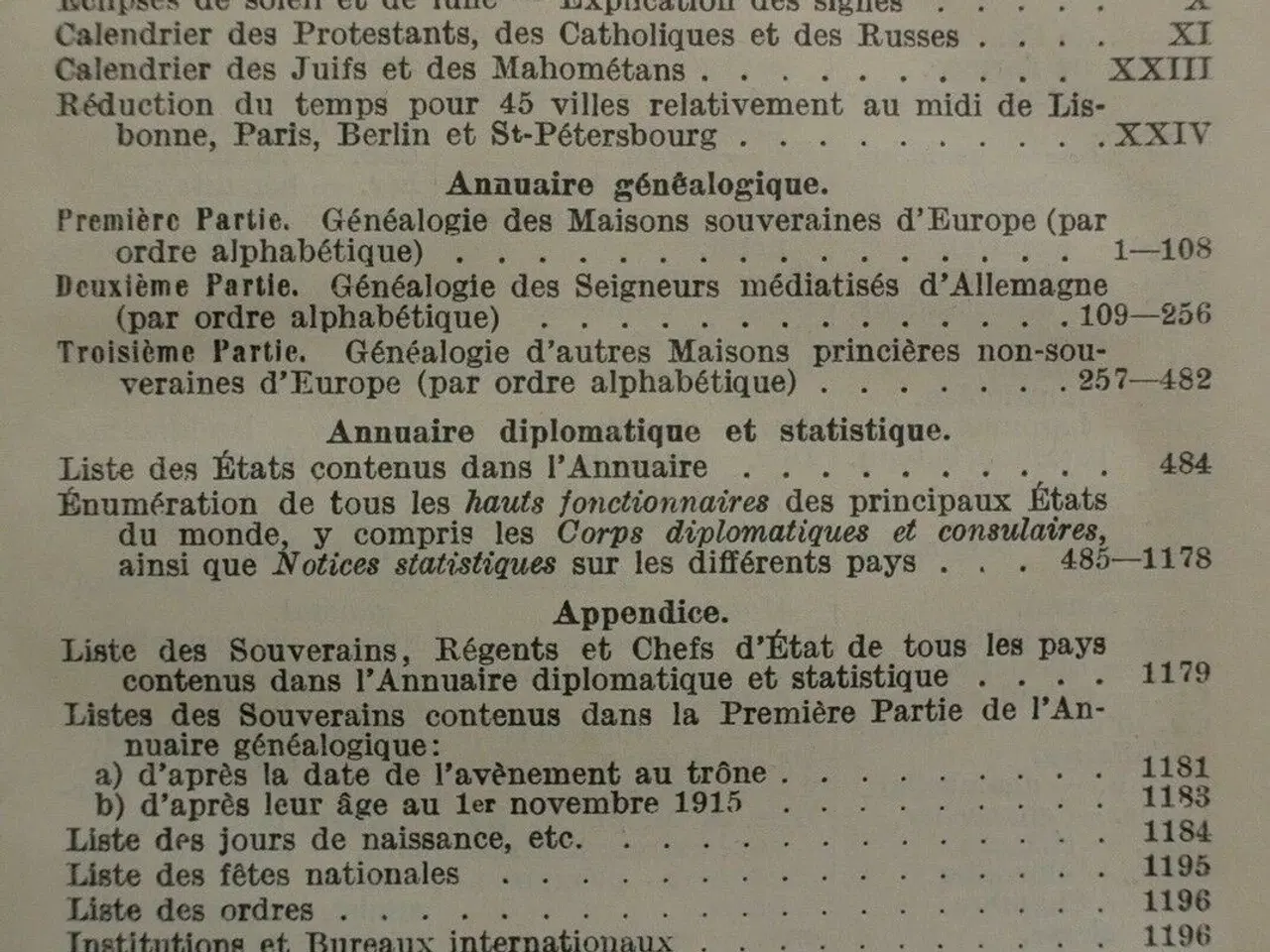 Billede 3 - almanach de gotha 1916 - genealogique, diplomatiqu