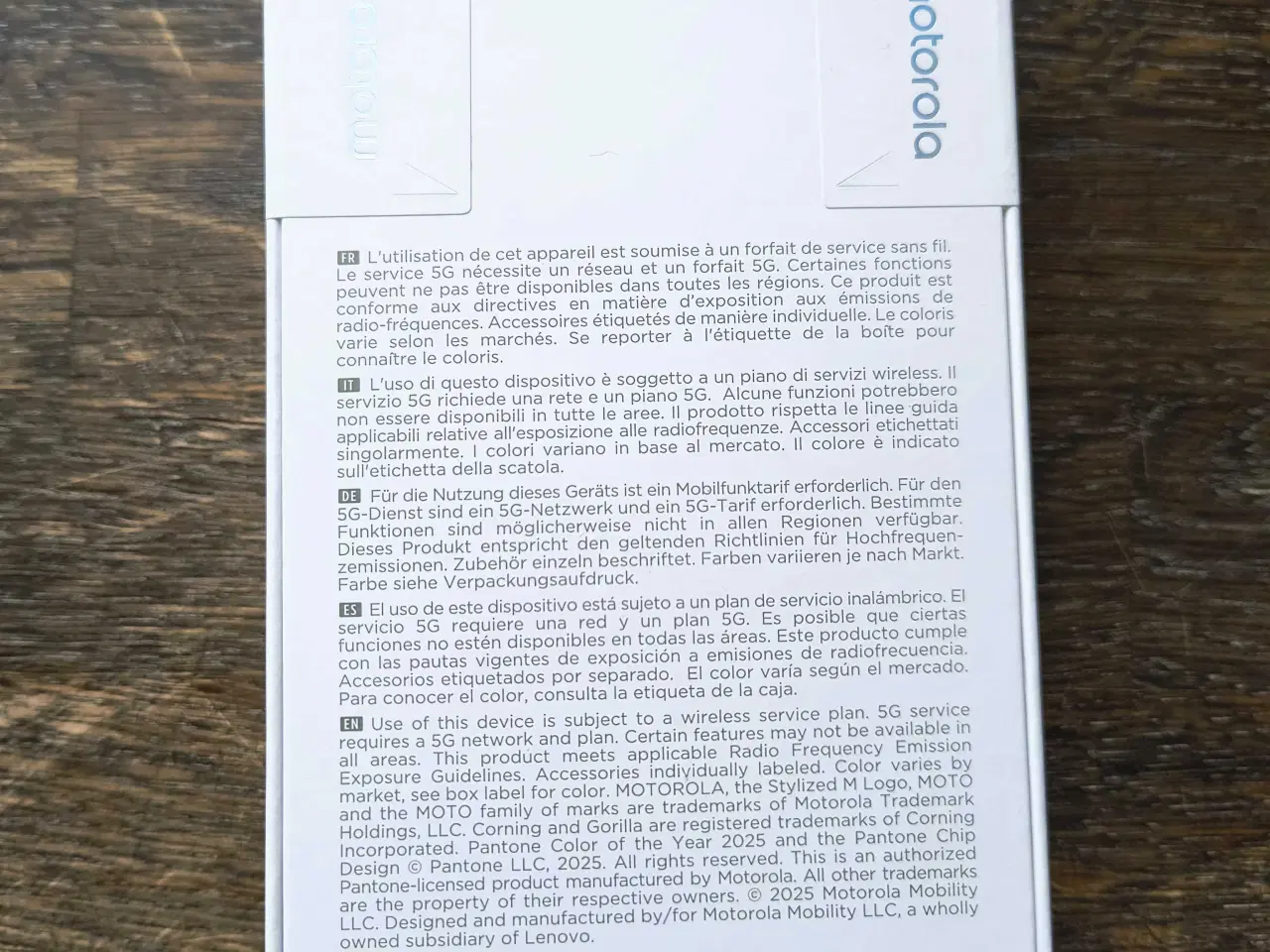 Billede 2 - Motorola Edge 60 blå. 512 gb