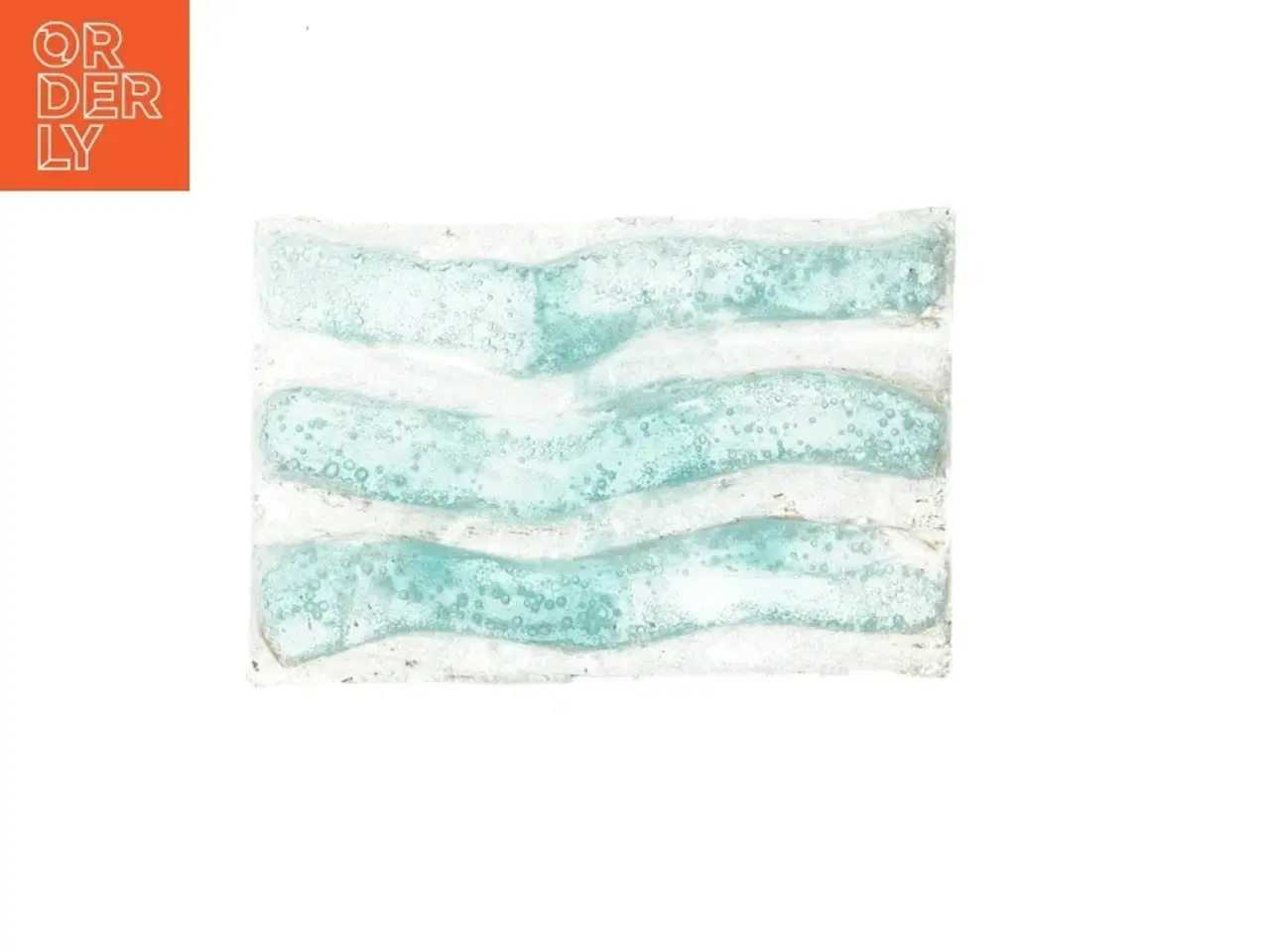 Billede 1 - Dekorativ glasplade (str. 18x12 cm)