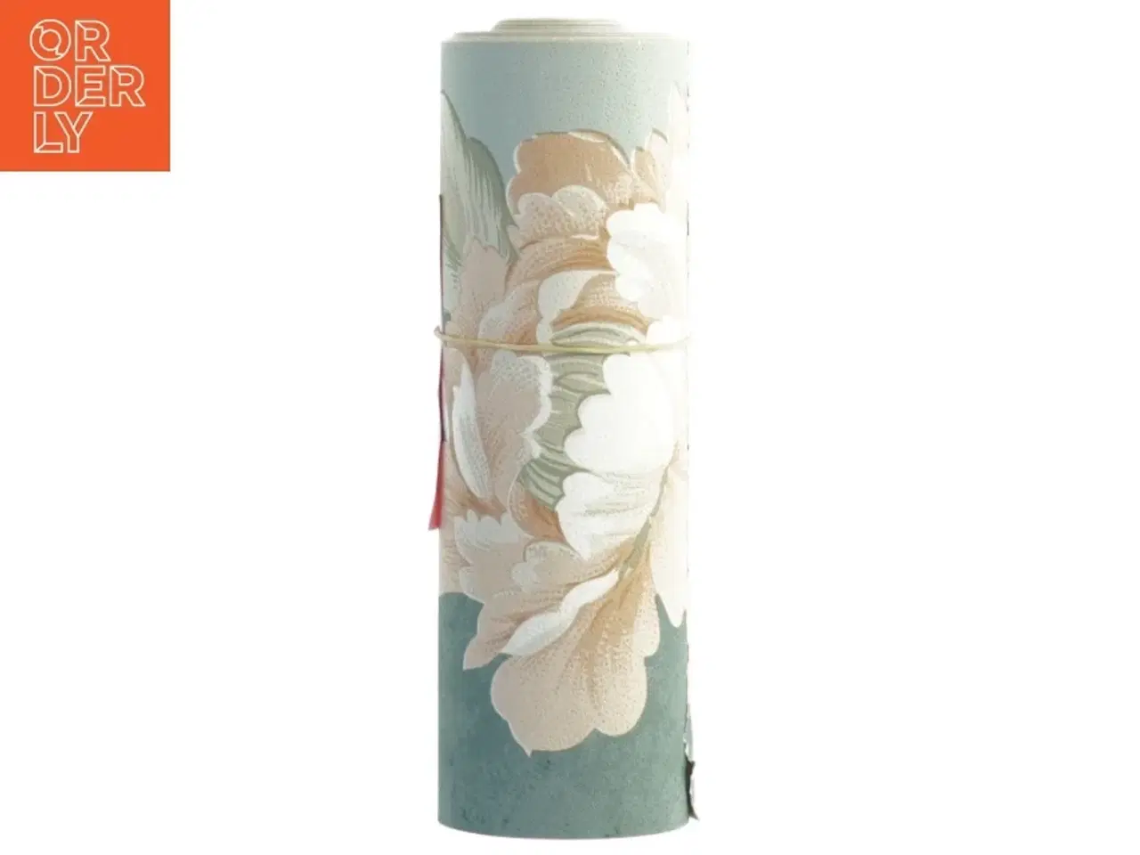 Billede 2 - Tapetkant med blomstermønster (str. 7. meter)