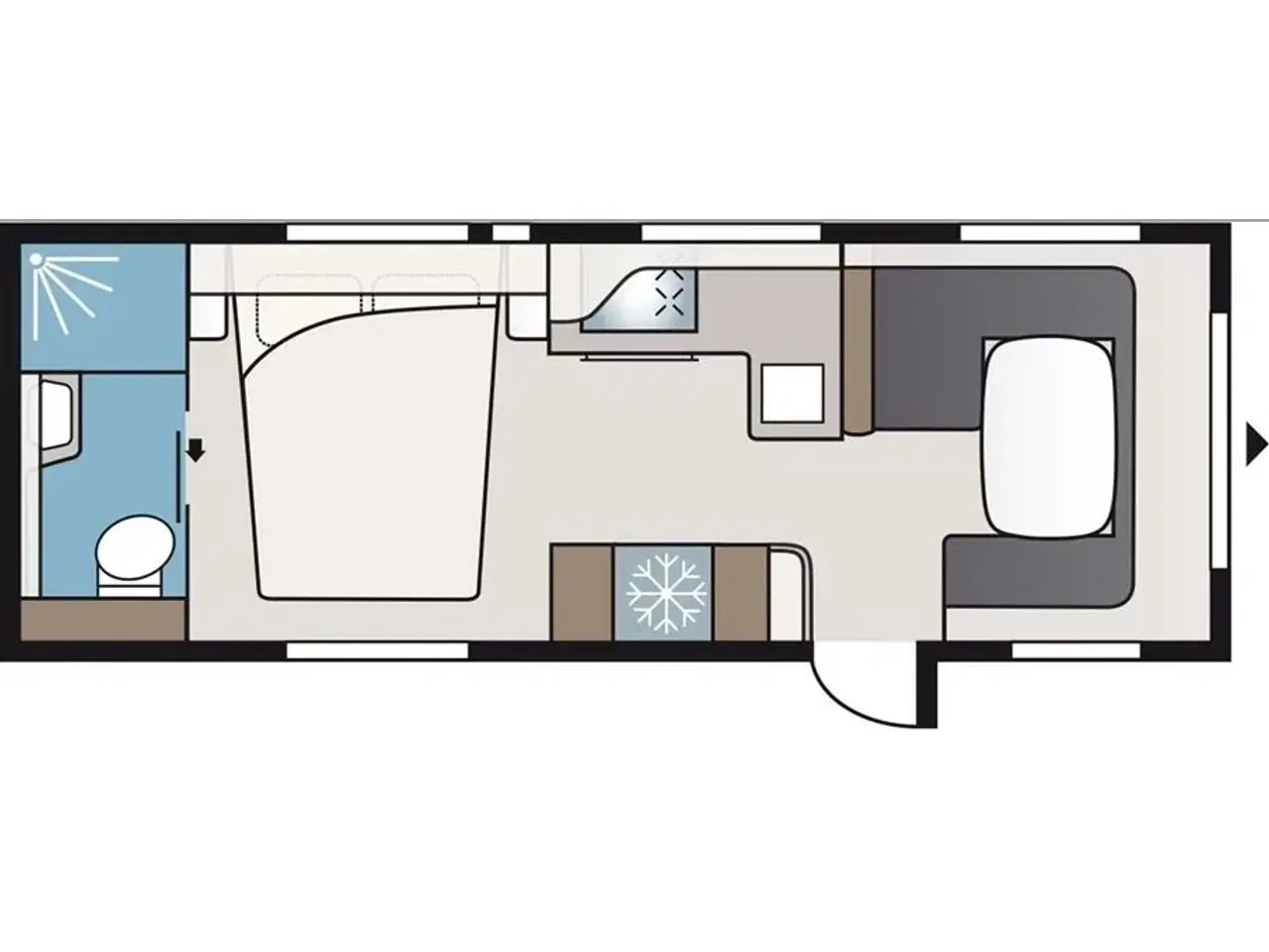 Billede 17 - 2026 - Kabe Imperial 740 CTDL E8 Kabe Imperial 740 CTDL E8 model 2026 - kan snart ses hos Camping-Specialisten