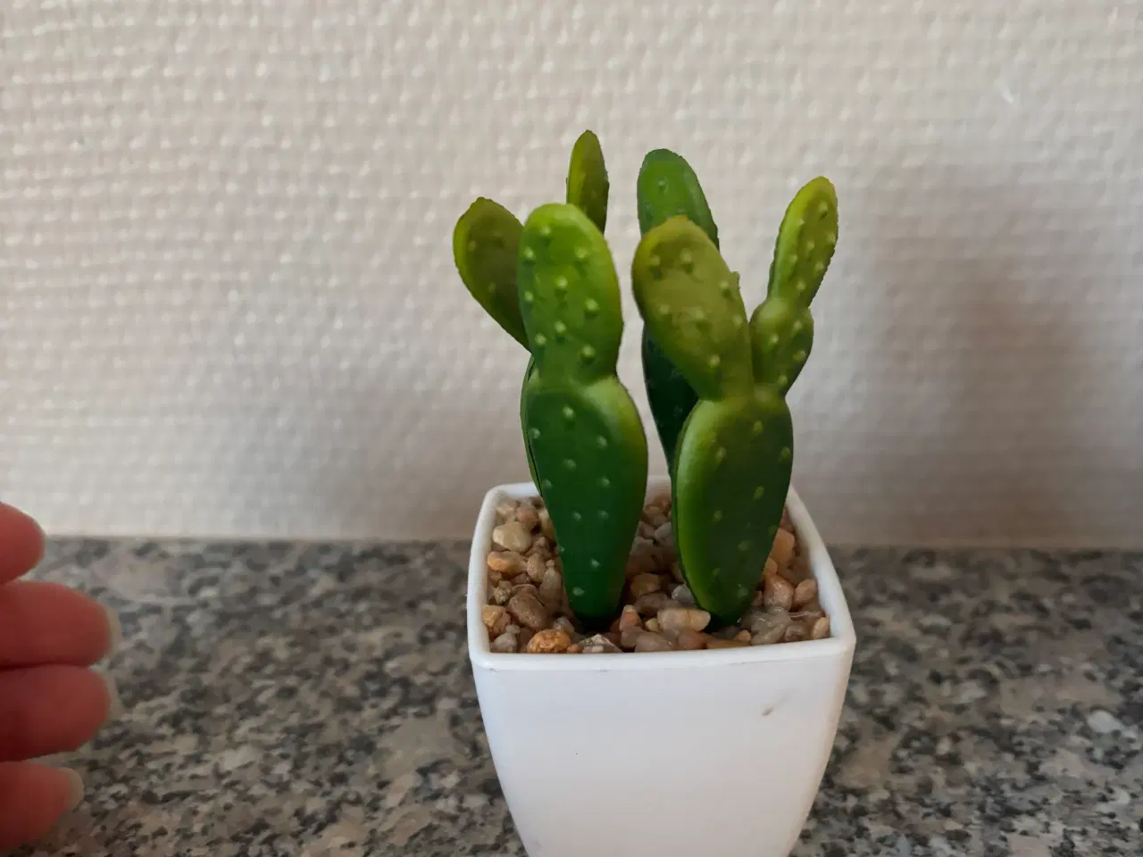 Billede 20 - 4 små plastik planter 