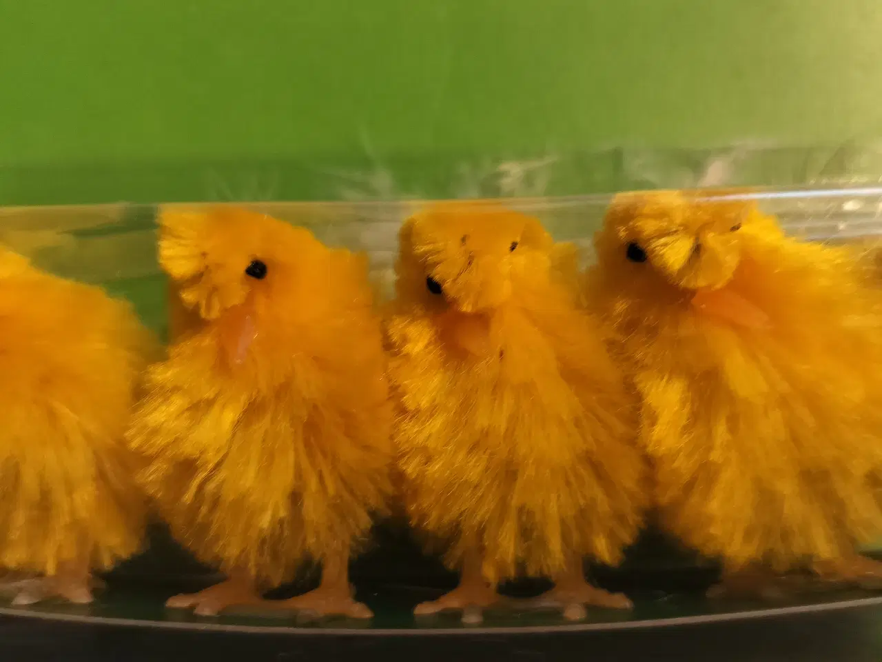 Billede 1 - Påskepynt retro 6 kyllinger