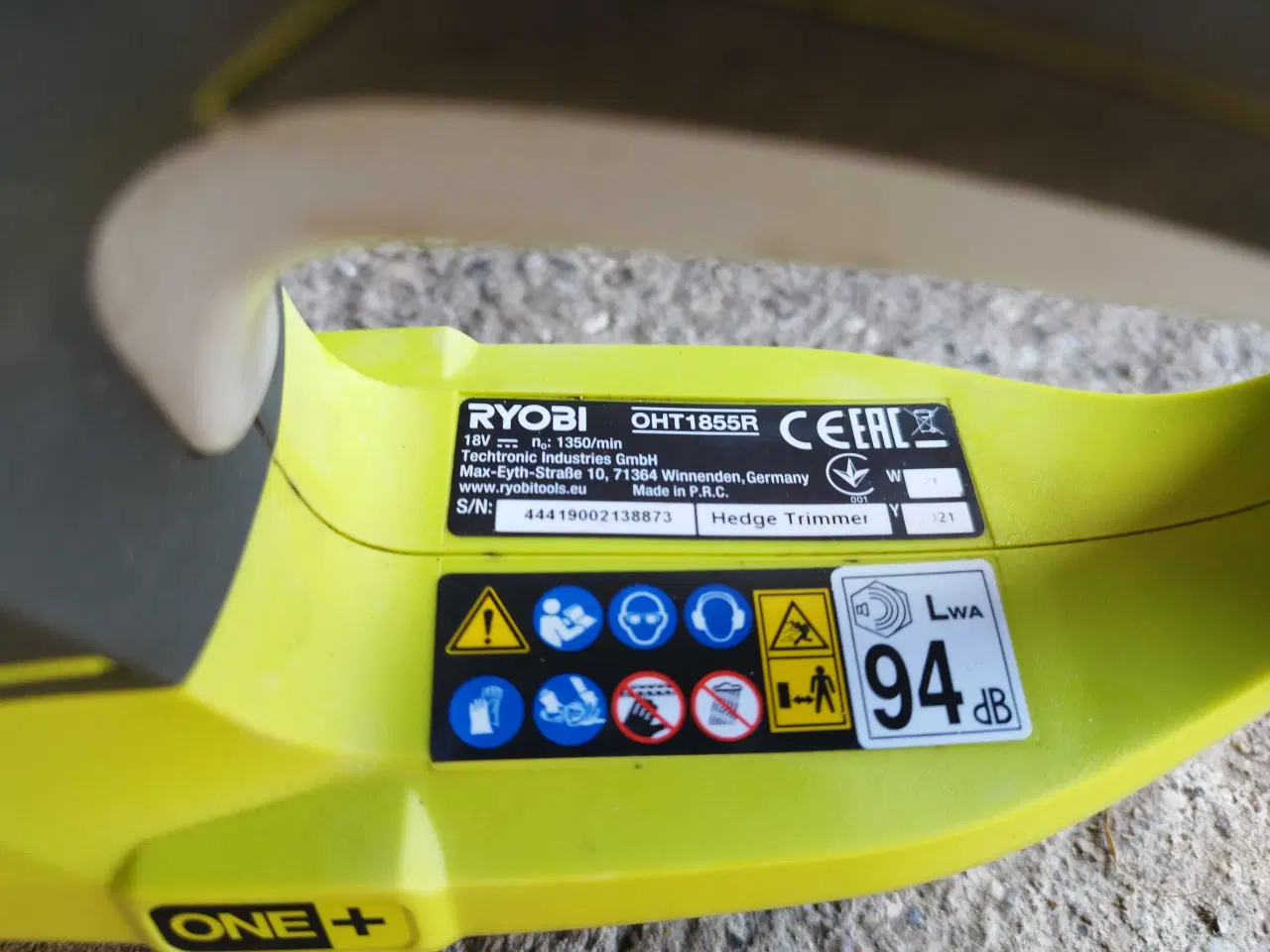 Billede 2 - Ryobi hækkeklipper 