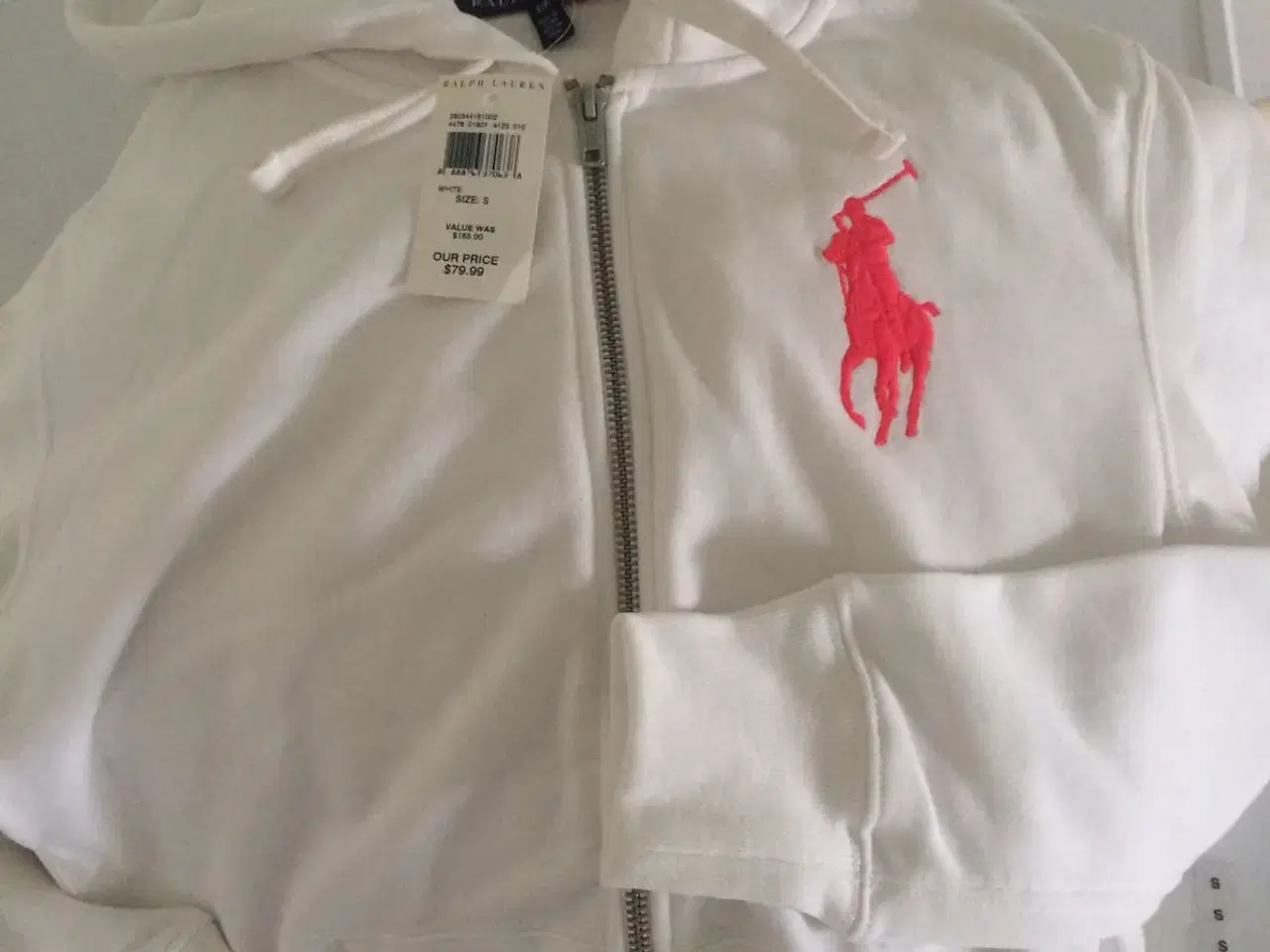 Billede 1 - NY Ralph Lauren hættetrøje str. S