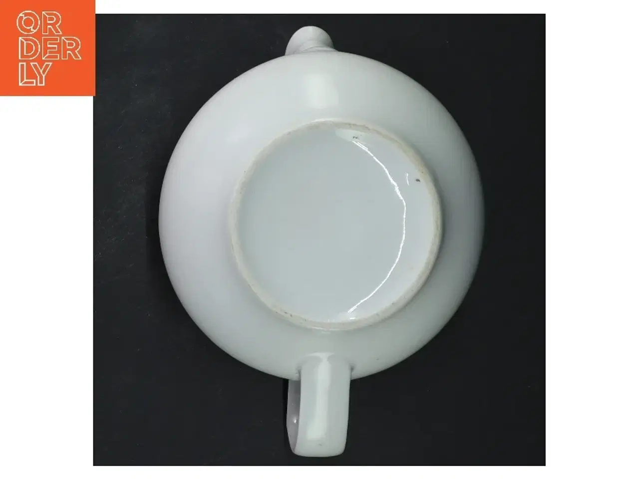 Billede 2 - Hvid flødekande (str. Ø 12 cm)