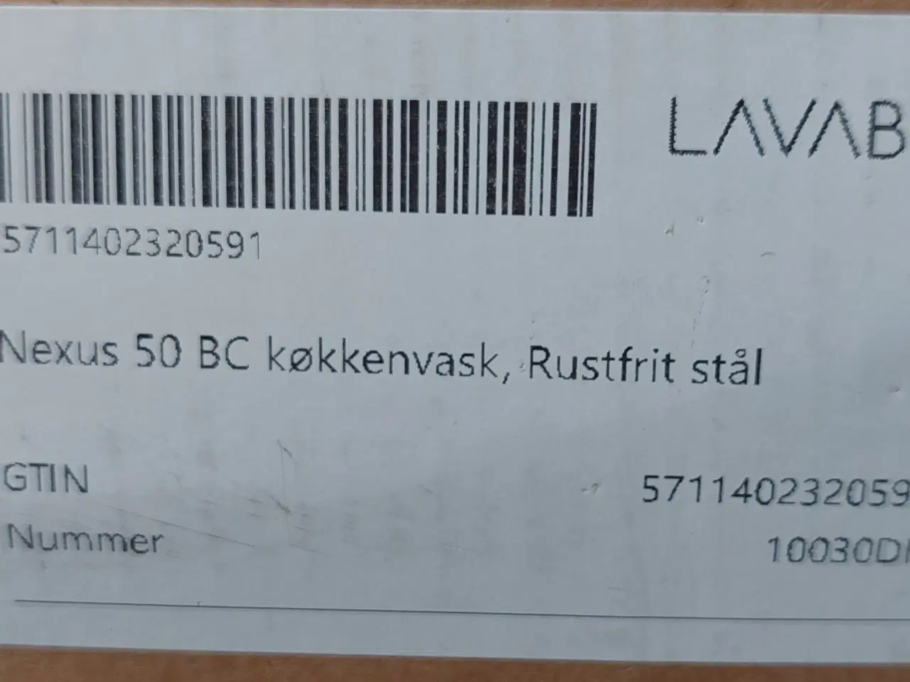 Billede 2 - Køkkenvask, Lavabo 48 x51 cm. Ubrugt 