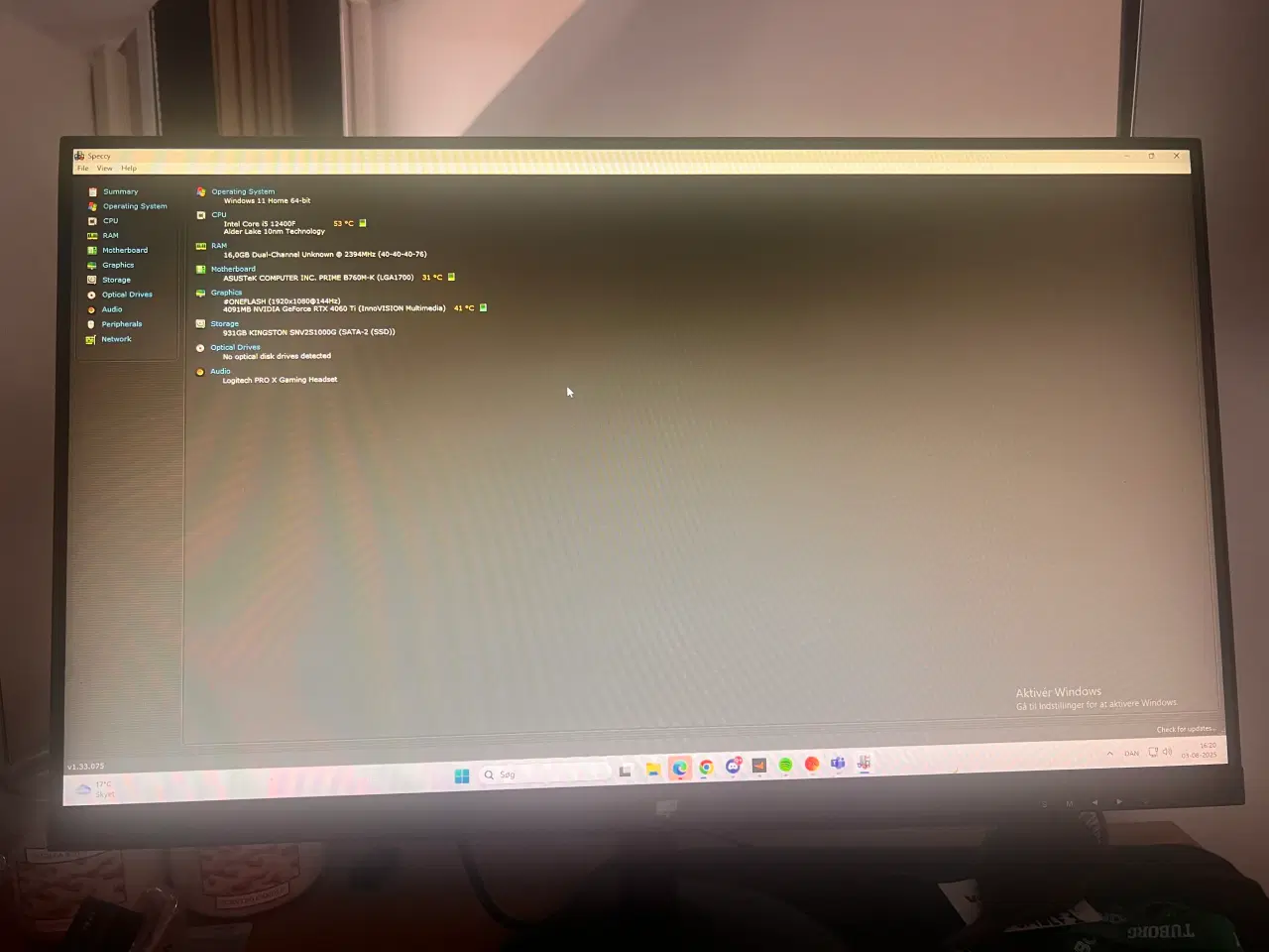Billede 8 - Kraftfuld Gamer Stationær