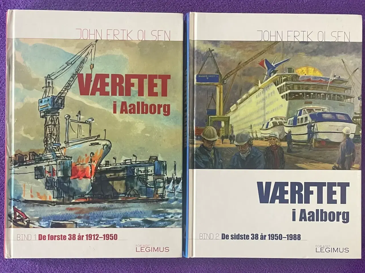 Billede 1 - Værftet i Aalborg bind I+II