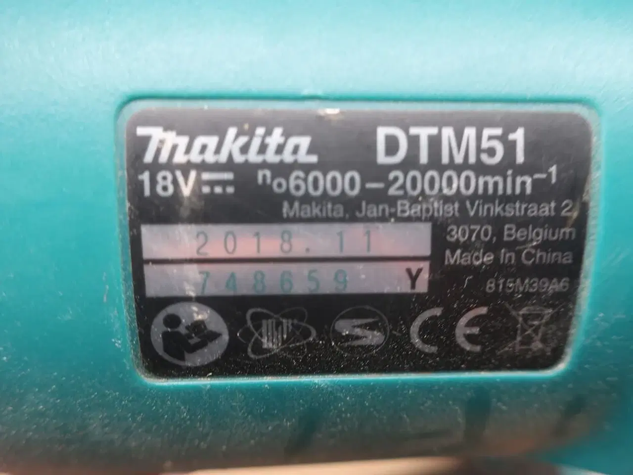 Billede 6 - Borehammer, boremaskine mv. MAKITA Model: DDF 484, DHR 202, DJV 181, DTM51, DGA 506, DC18RC