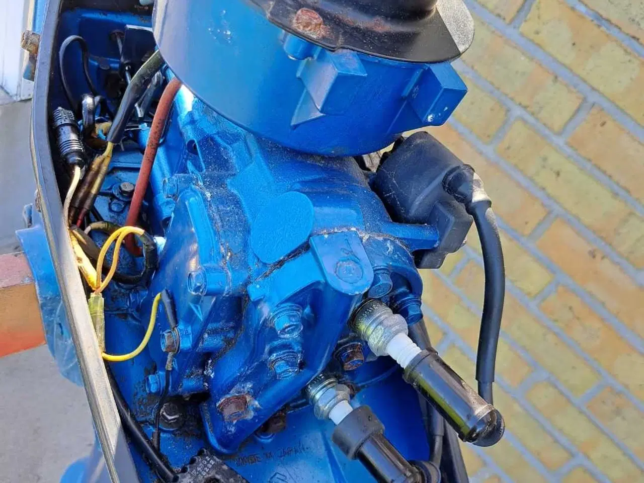 Billede 2 - Påhængsmotor suzuki 7,5 hp langbenet  retro