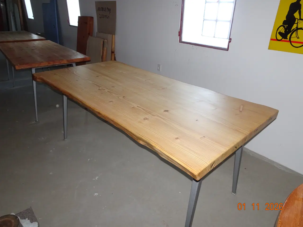 Billede 10 - Spiseborde i naturtræ