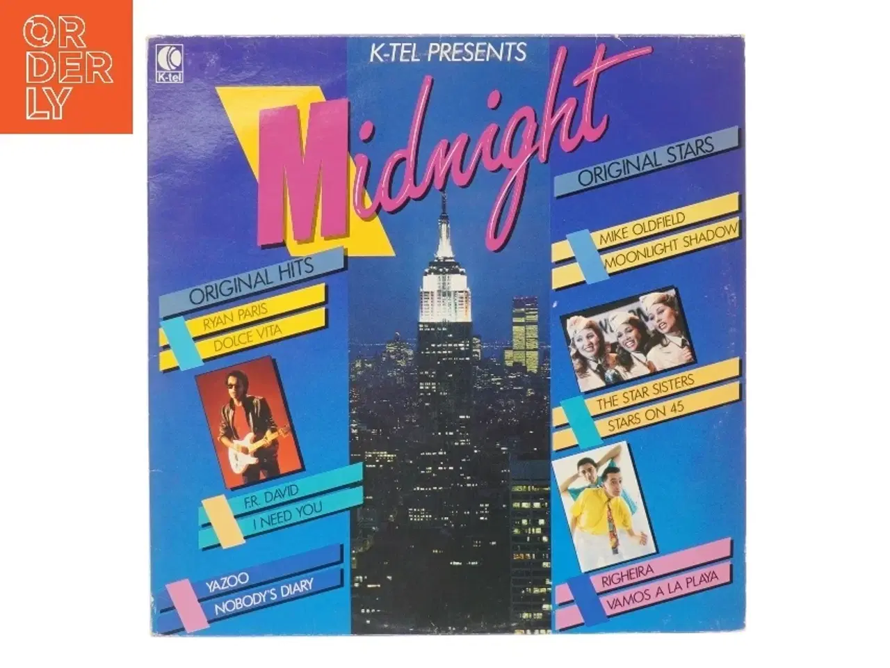 Billede 1 - Midnight musikalbum af K-Tel fra K-Tel