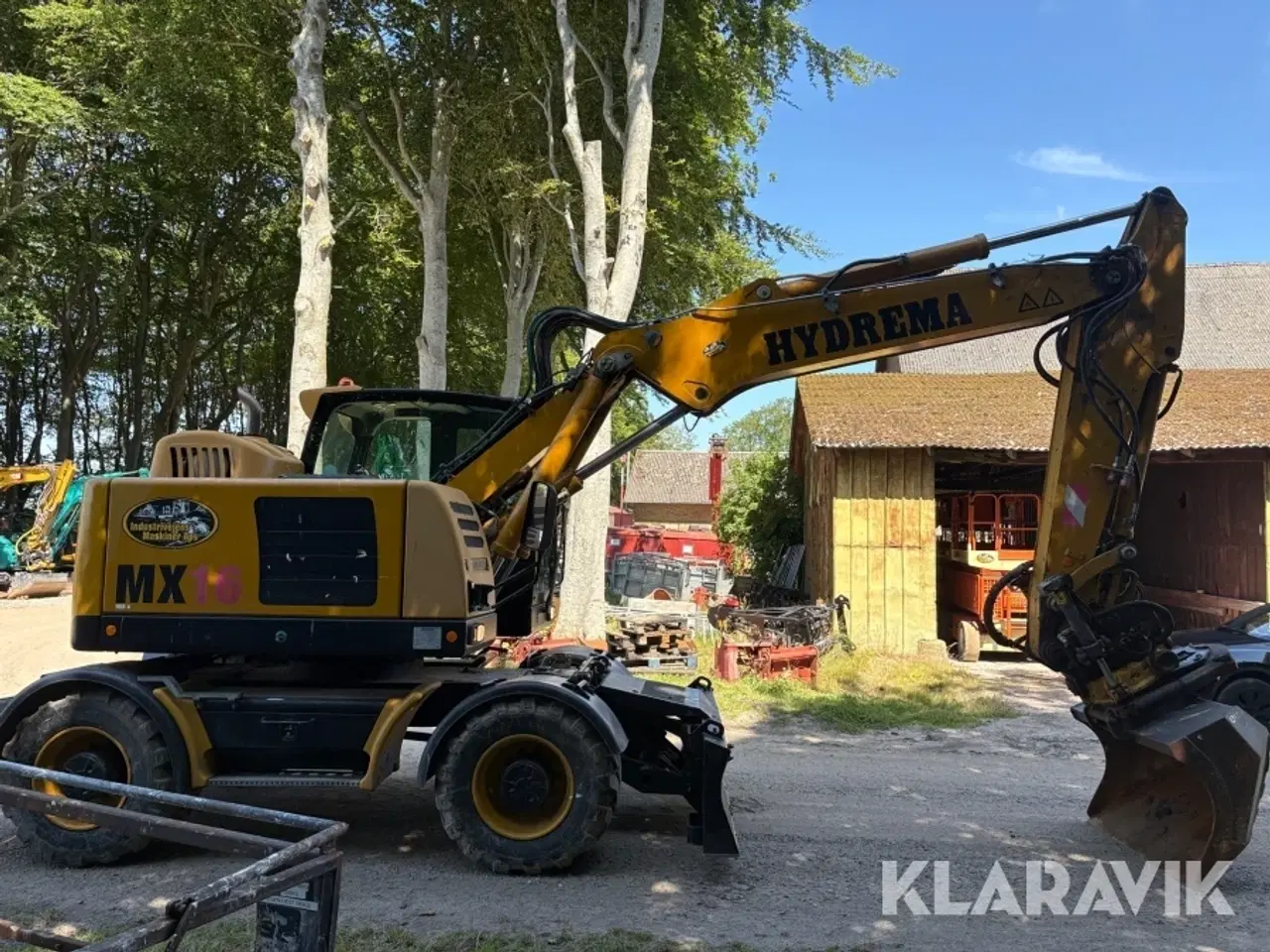 Billede 6 - Hjulgraver Hydrema MX16 med Engcon rotortilt