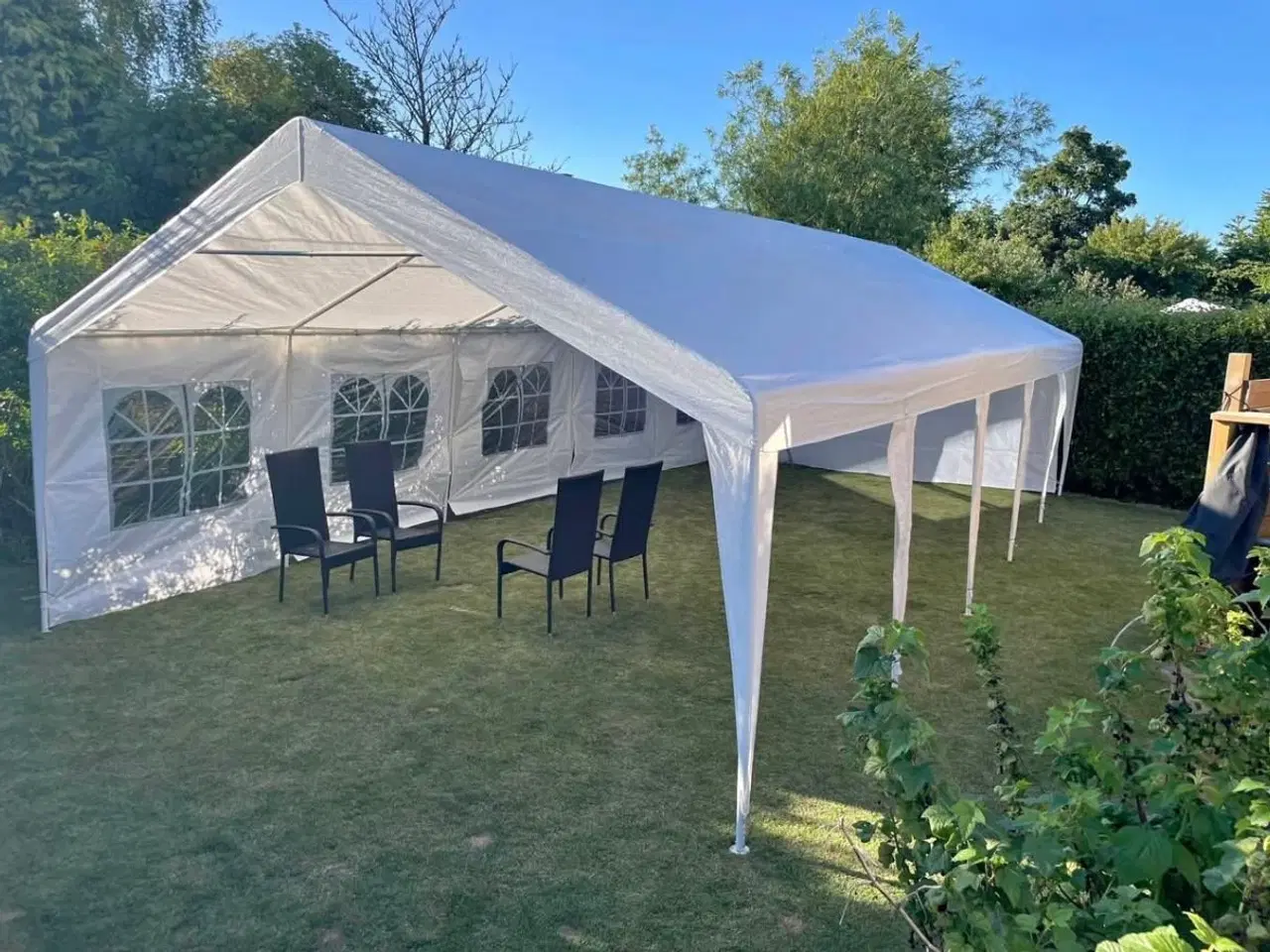 Billede 2 - Partytelt 5x10 m inkl. alle sidevægge 