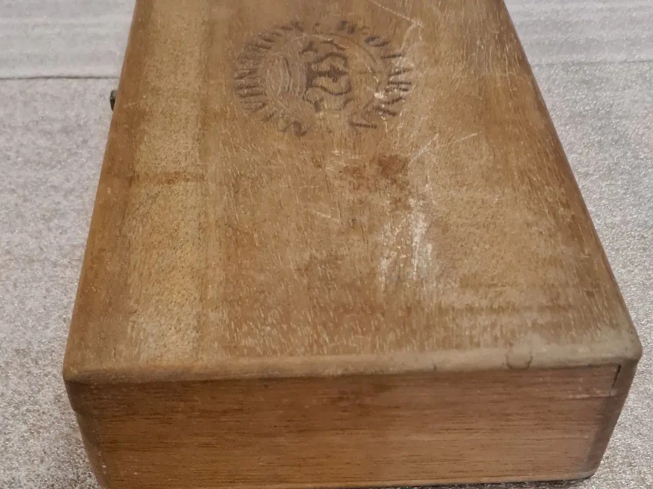 Billede 6 - Retro kasse i træ