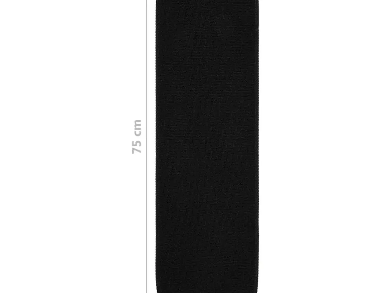 Billede 6 - Skridsikre trappemåtter 15 stk. 75x20 cm rektangulær sort