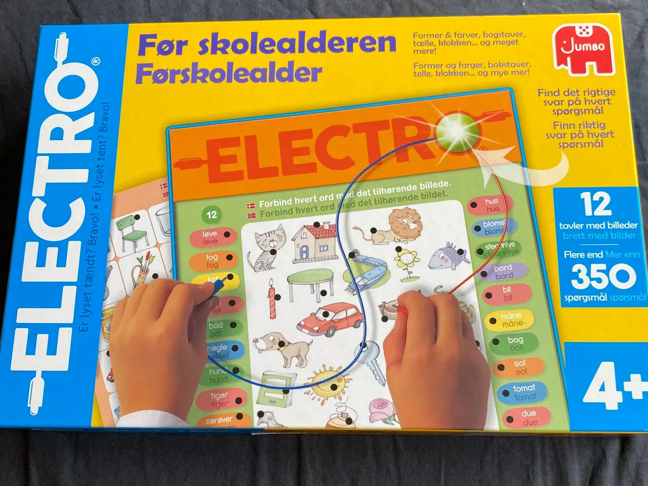 Billede 2 - Jumbo Electro læringsspil 4+ 