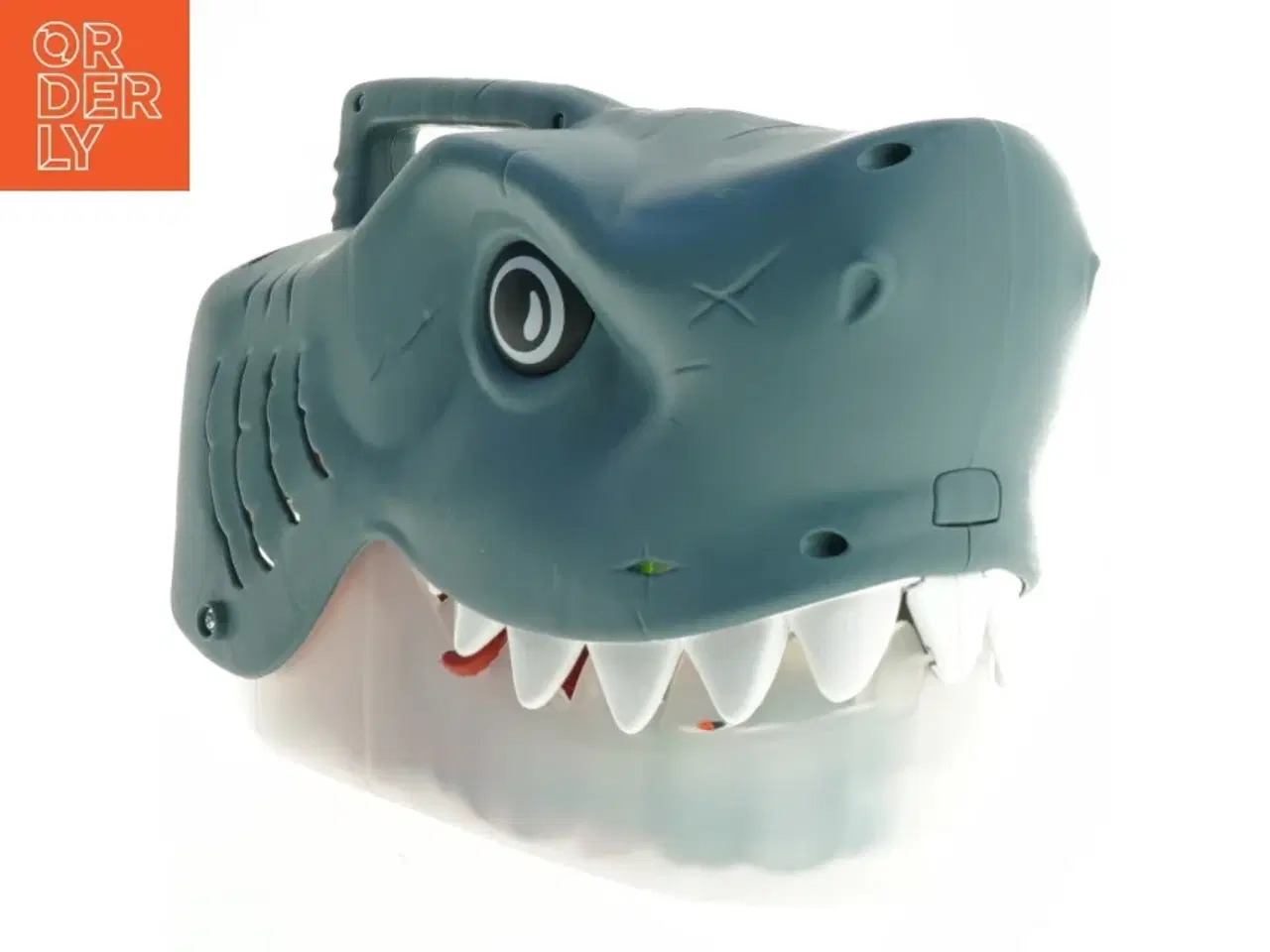 Billede 4 - Hajformet opbevaringsboks med havdyrslegetøj (str. 25 x 18 x 12 cm)