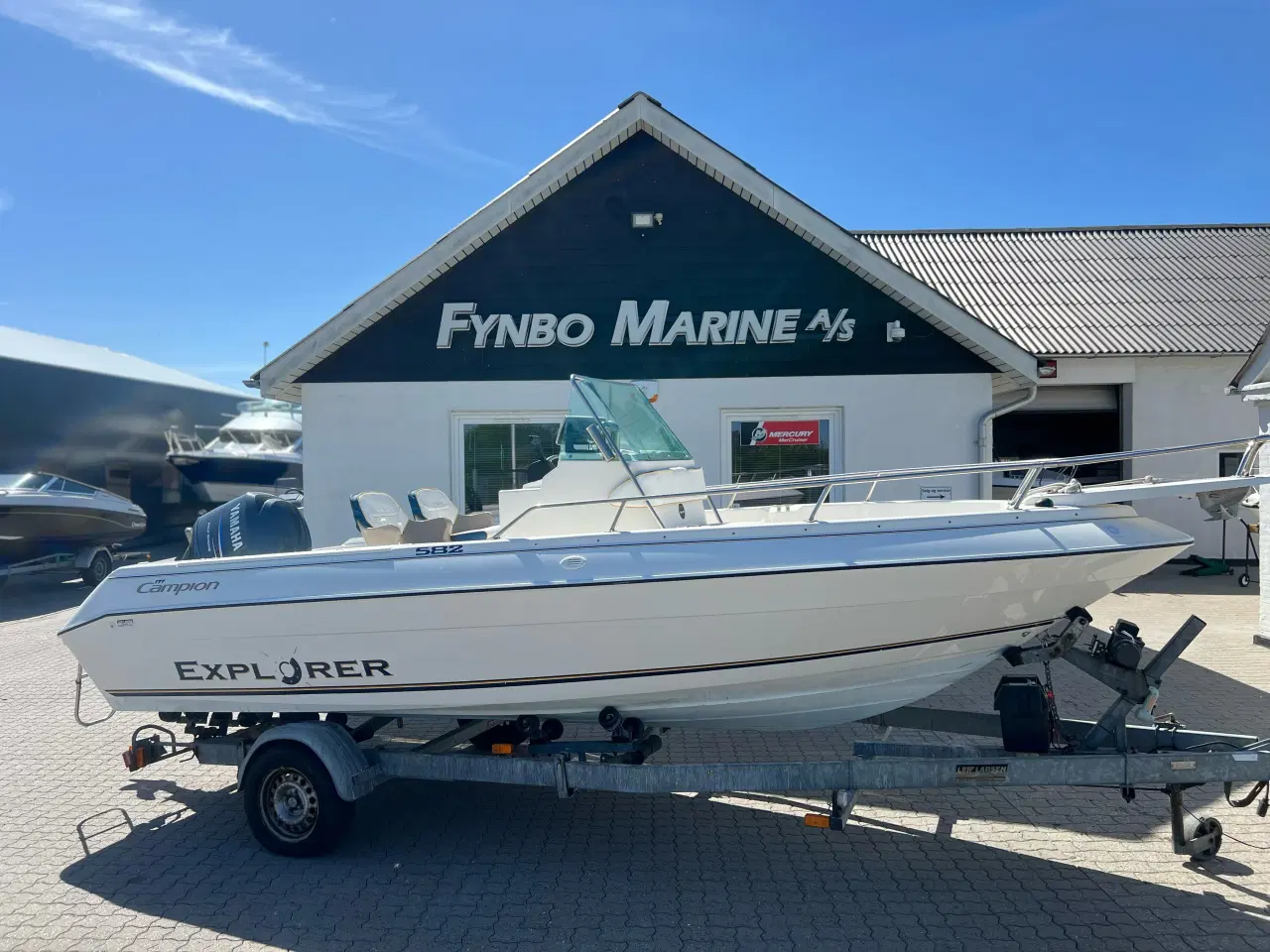 Billede 1 - Campion 582 Explorer, Yamaha F150