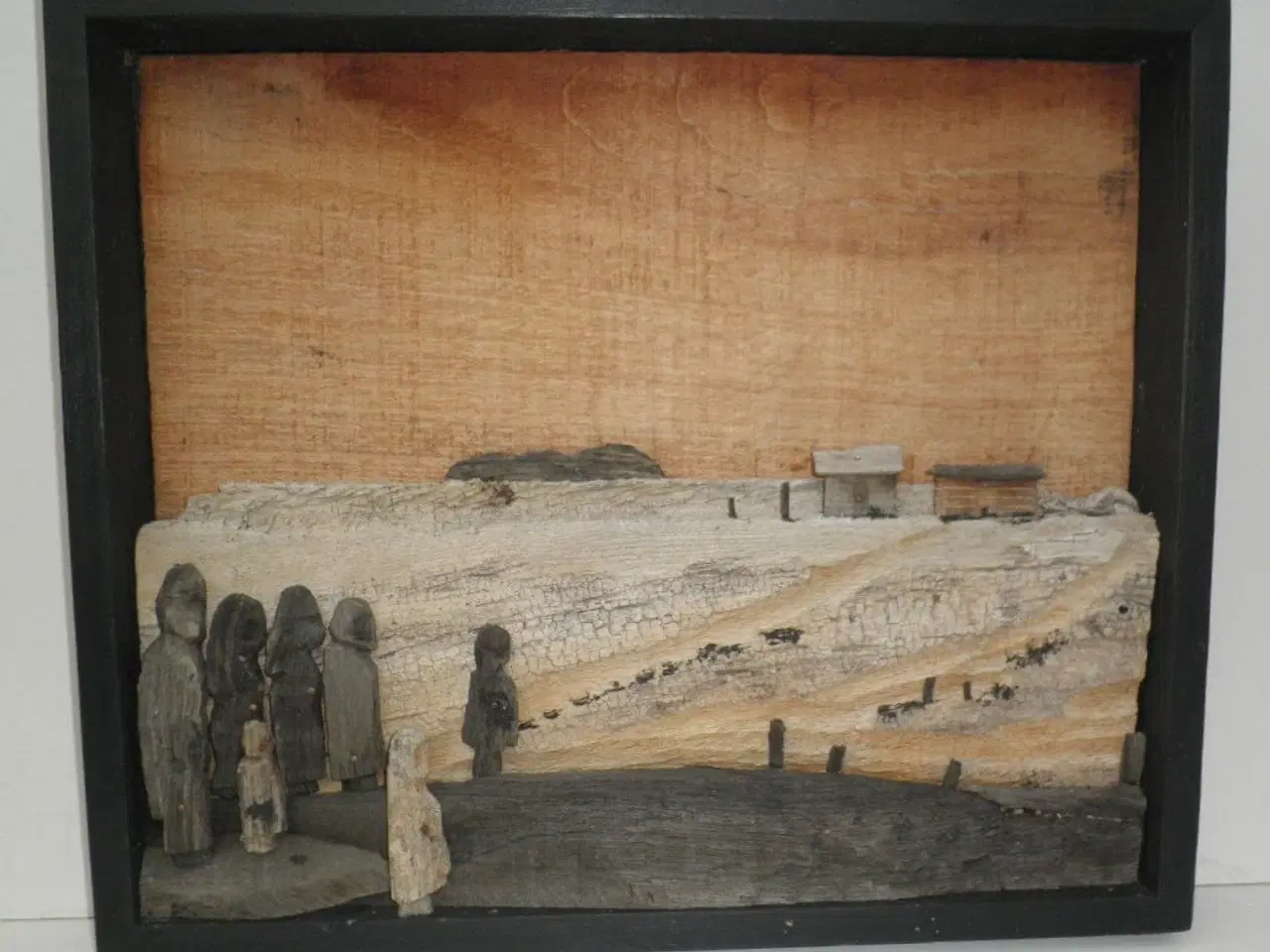 Billede 1 - Trærelief af Erik Andersen