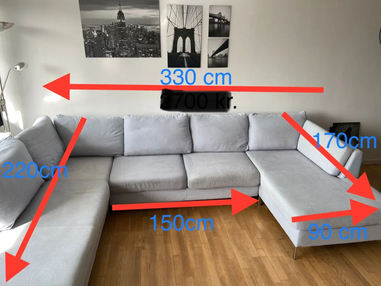 Billede 2 - 5 personers sofa 