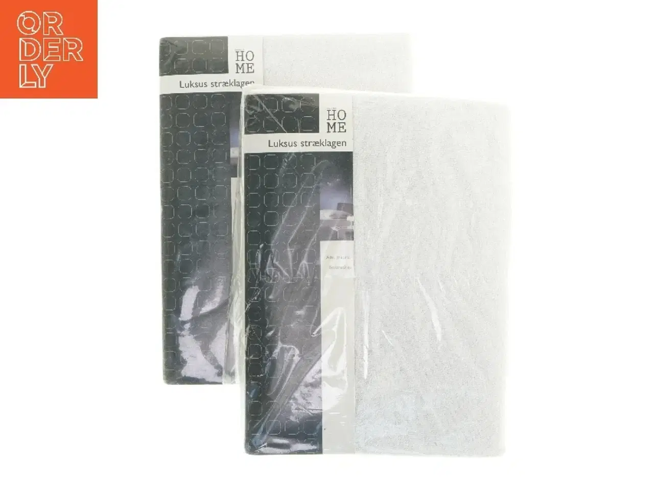 Billede 2 - 2 stk Luksus frotté stræklagen 90x200x35 cm fra Home (str. 90x200x35 cm)