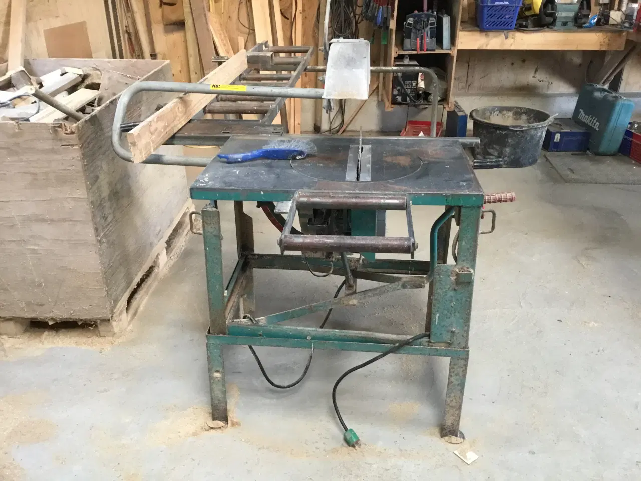 Billede 4 - Gjerde rundsav type 1203 til 1faset strøm