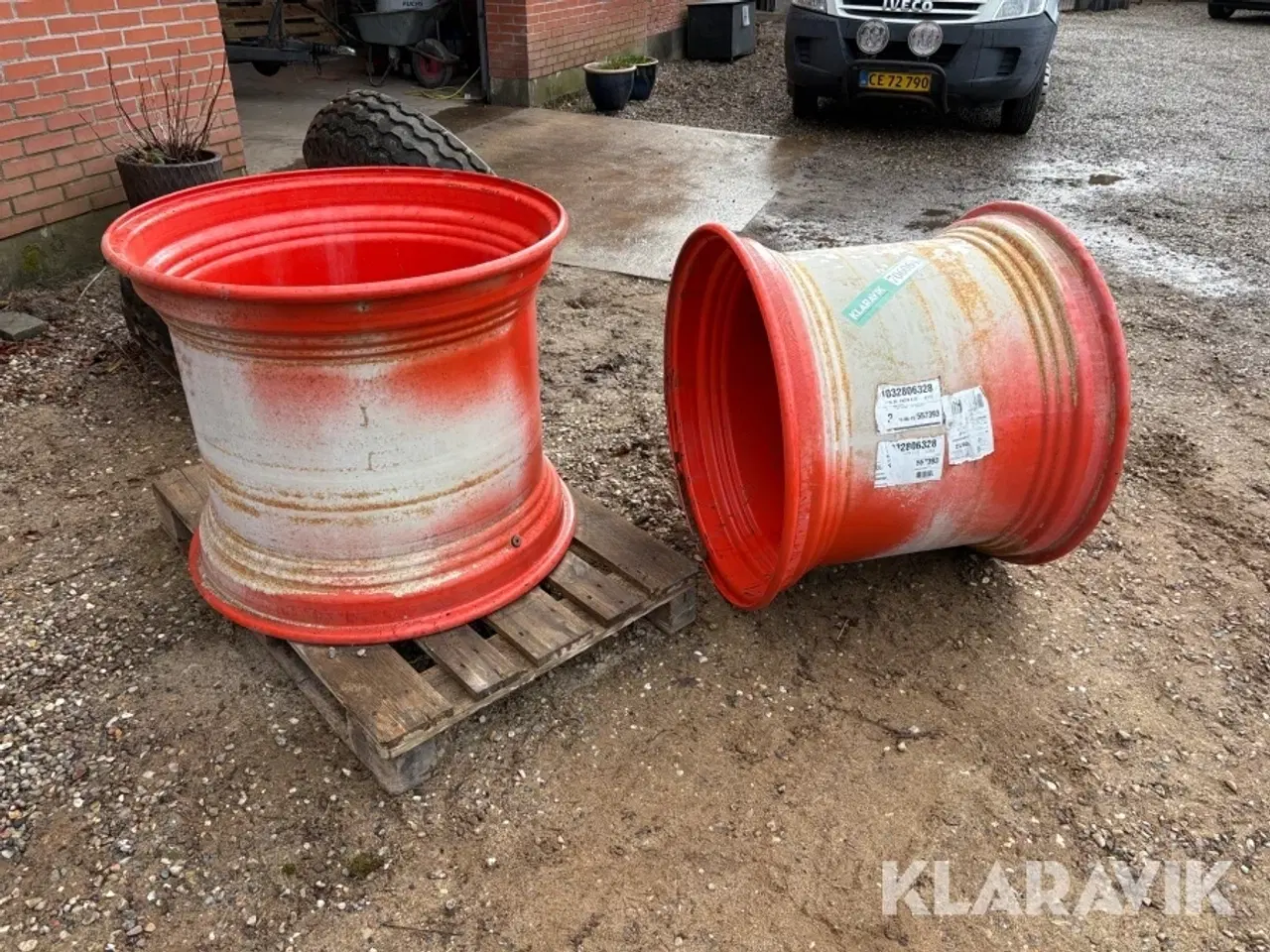 Billede 4 - Fælge til landbrugsdæk GKn wheels TE27B x 32 2 stk