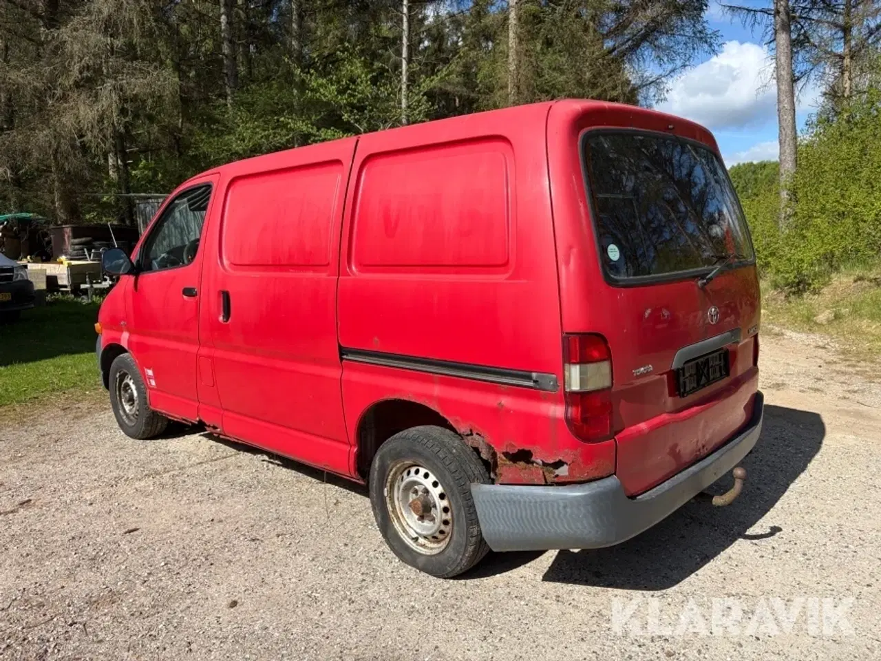 Billede 3 - Varebil Toyota Hiace 2.5
