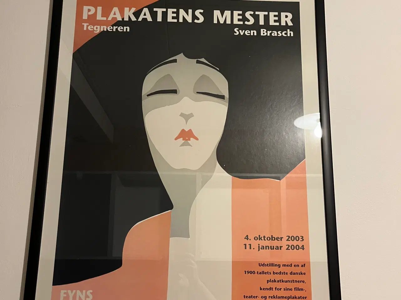 Billede 2 - Billede / plakat indrammet