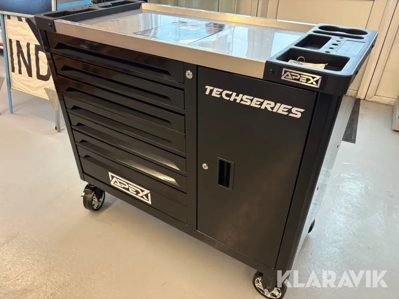 Billede 1 - Komplet værkstedsvogn Apex Techseries