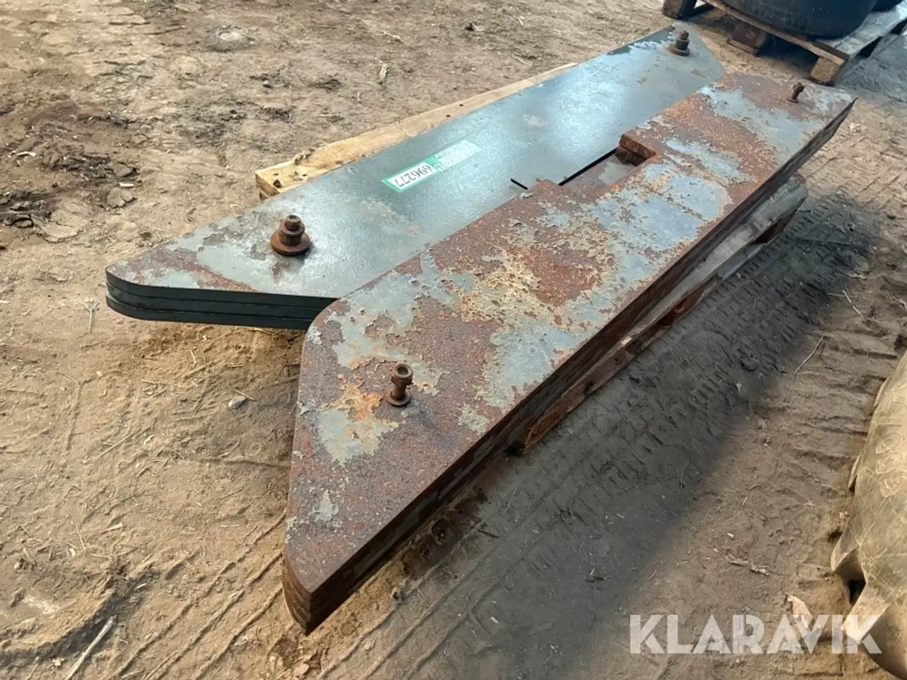 Billede 4 - Vægt klodser - passer til Jaguar snitter i 800 og 900 serie