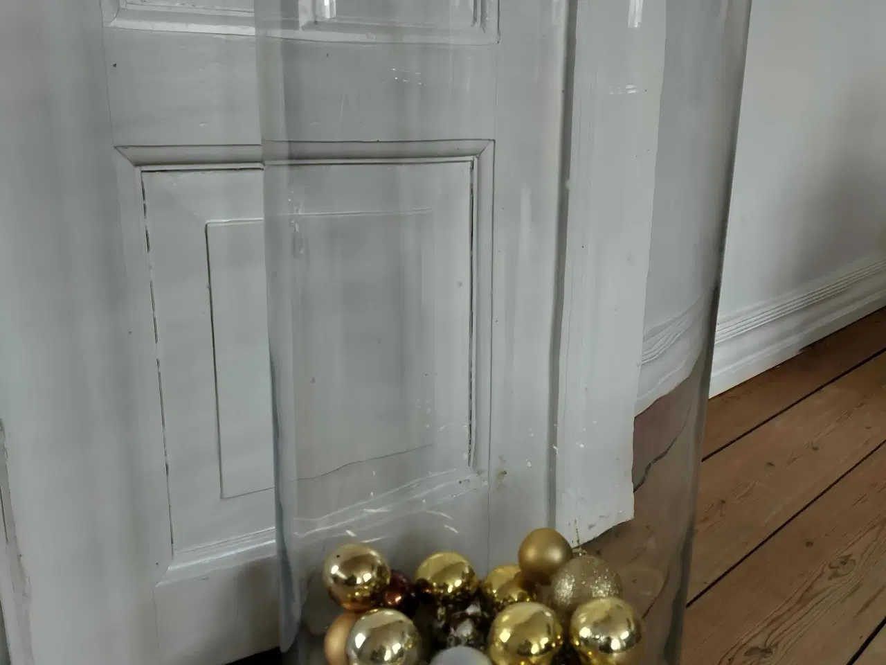 Billede 1 - Stor glasvase 70 høj x 30 diameter